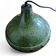 Enamelled hanging lamp 1960s