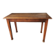 Oak bistro table circa 1900