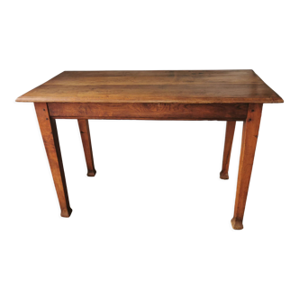 Oak bistro table circa 1900