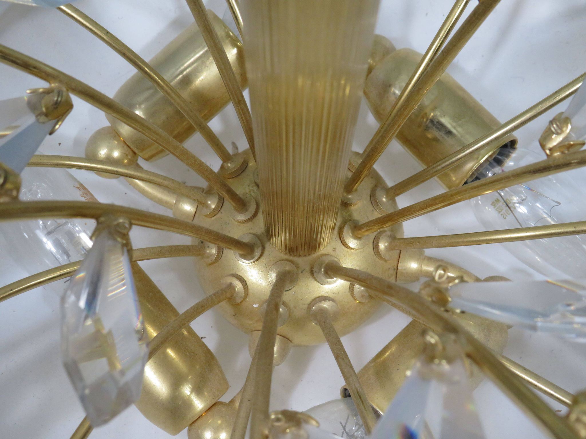 Hollywood Regency style vintage chandelier