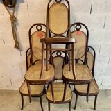 Set of 6 FMG Thonet chairs model n°17