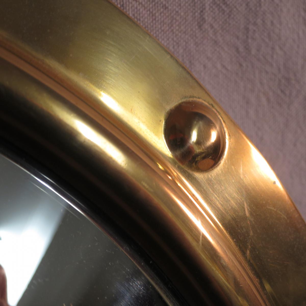 Curved mirror said "witch" hublot 37 convex distorting cm marine