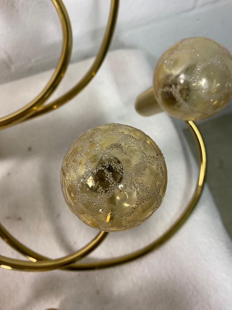 Vintage golden chandelier