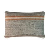 Vintage turkish kilim cushion cover 30x50cm
