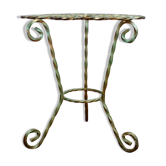Wrought iron plant holder