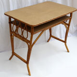 Rattan desk and Chair