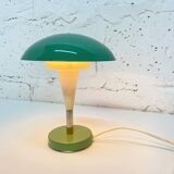 Lampe champignon verte, type Ln-8, Zaos, années 1970