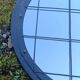 Miroir rond industriel