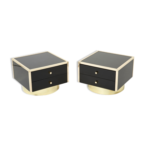 Paire de tables de chevet