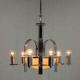 Art deco 7 flamming chandelier, 1930
