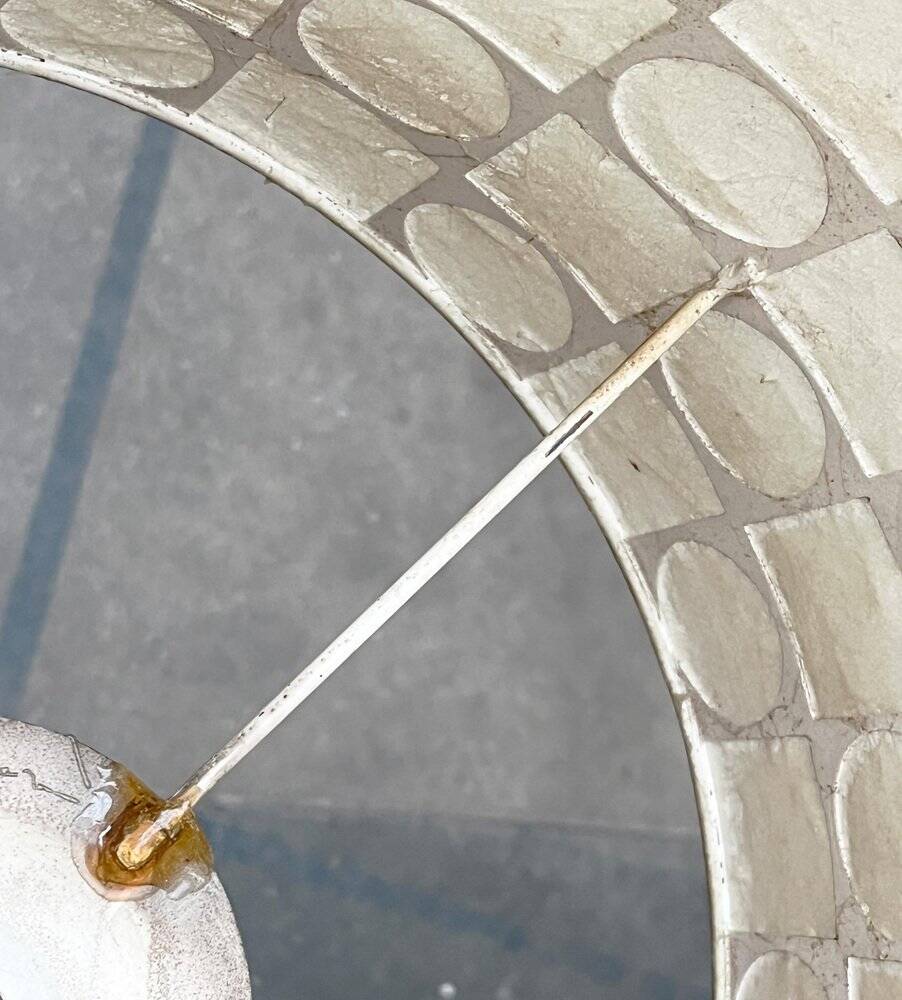 Mid-century cocoon floor lamp, 1960s