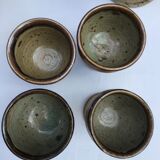 6 cups sandstone P.Digan La Borne pyrite
