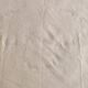 White woven cotton bedspread with fringes