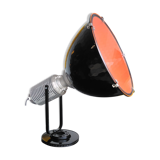 Industrial projector on pedestal