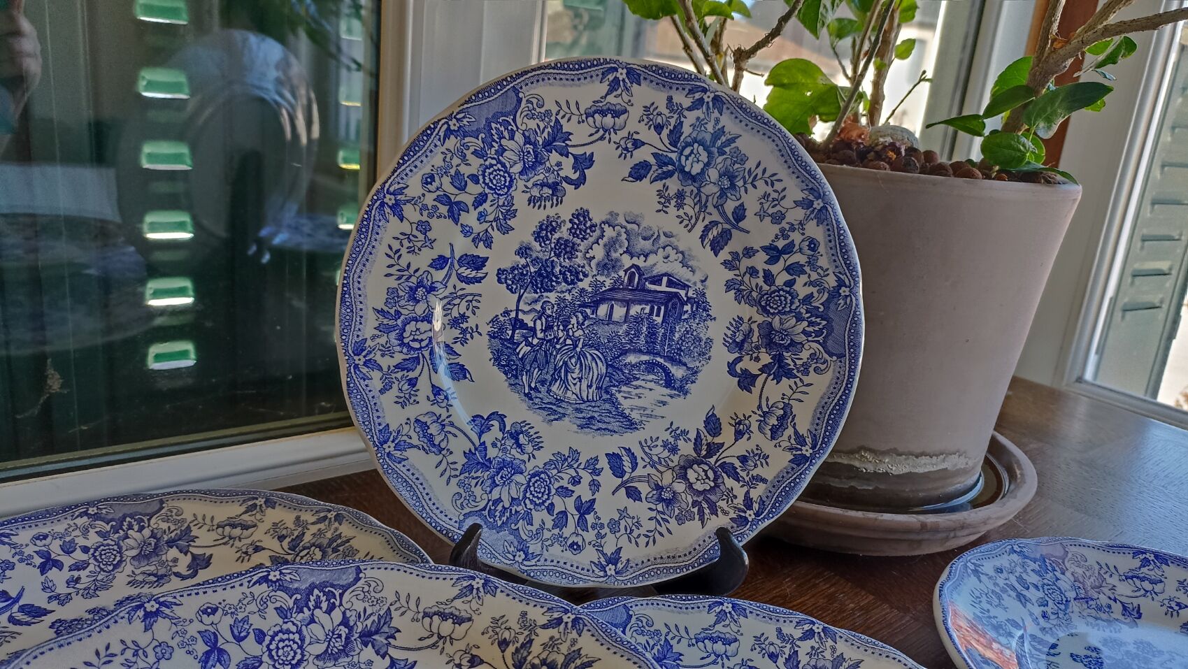 6 plates in Terre de Fer CP & CBM