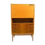 Cabinet in ash and walnut veneer by František Mezulánik - 1970s
