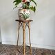 Support de plante en rotin