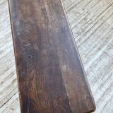 Solid oak bench