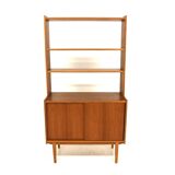 Scandinavian teak bookcase, Sweden, 1960