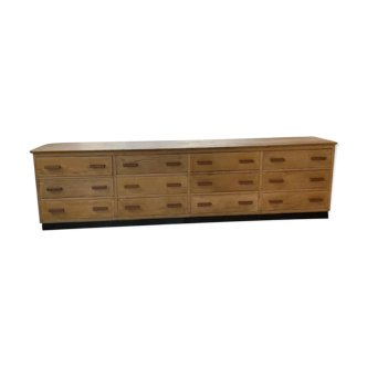 XL oak haberdashery furniture