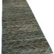 Handwoven Tribal One of a Kind 86 cm x 335 cm Blue Wool Runner Carpet