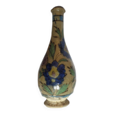 Ancien Petit Vase Iznik En Céramique Glacée XIXeme