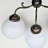 Solid brass wall lamp