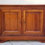 Louis Philippe low sideboard in cherry wood