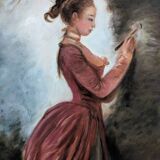 Tableau d'après Fragonard