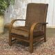 1930s English bridge chair in beech.