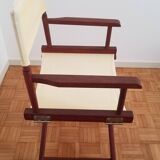 Vintage director's folding chair