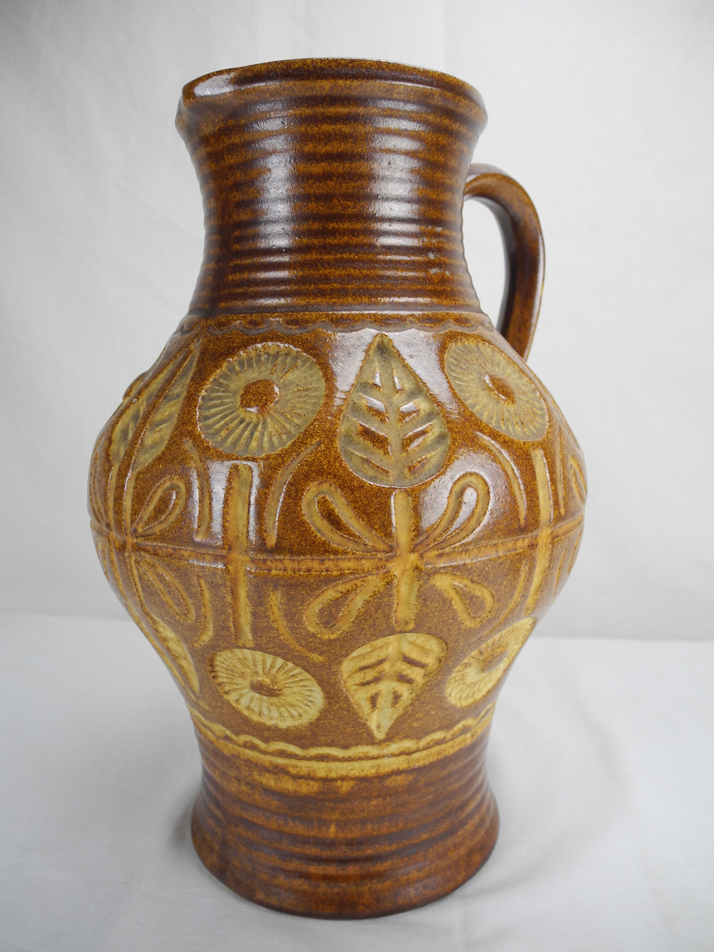 Vase uebelacker keramik 1852/30 vintage decor