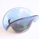 Seguso Dalla Venezia double base trinket bowl, Murano 1950s.