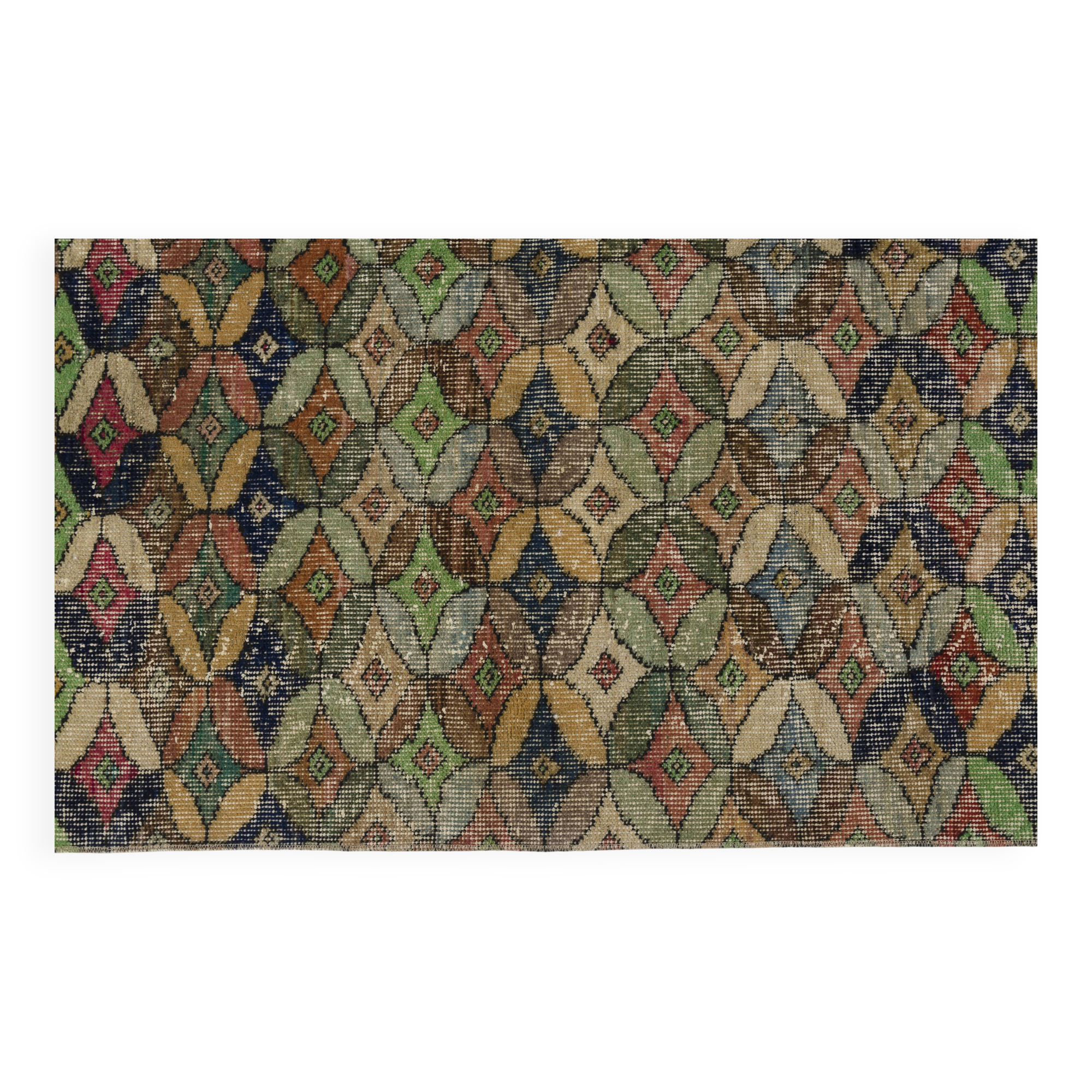 Geometric Anatolian Turkish WOOL rUG  sku1088