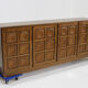 Vintage brutalist sideboard 1970s Gerhard Bartels