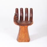 Solid wood hand chair