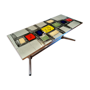 table basse céramique - vallauris