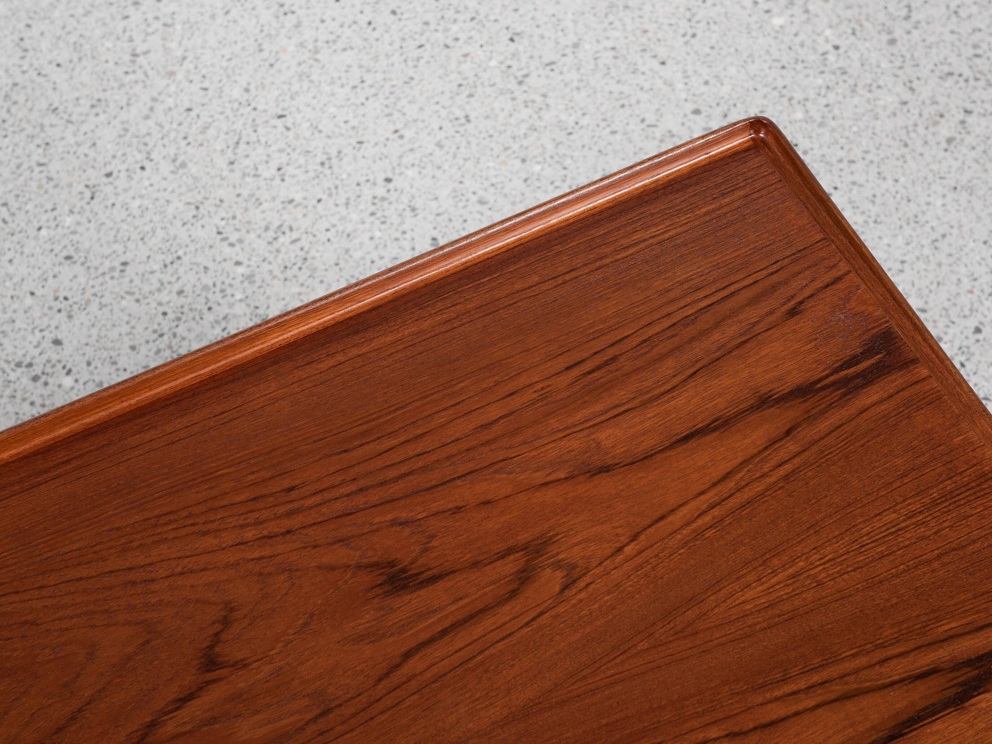 Midcentury Danish desk in teak by Peter Løvig Nielsen - 1968