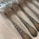12 Christofle solid silver forks