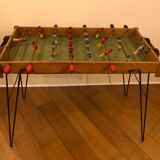Table football on folding feet