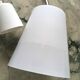 Opaline suspension and brushed steel