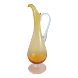 Carafe en verre vénézuélien italien fabriqué à la main