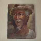 Portrait oil on canvas man