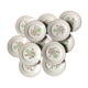 12 assiettes à dessert vintage