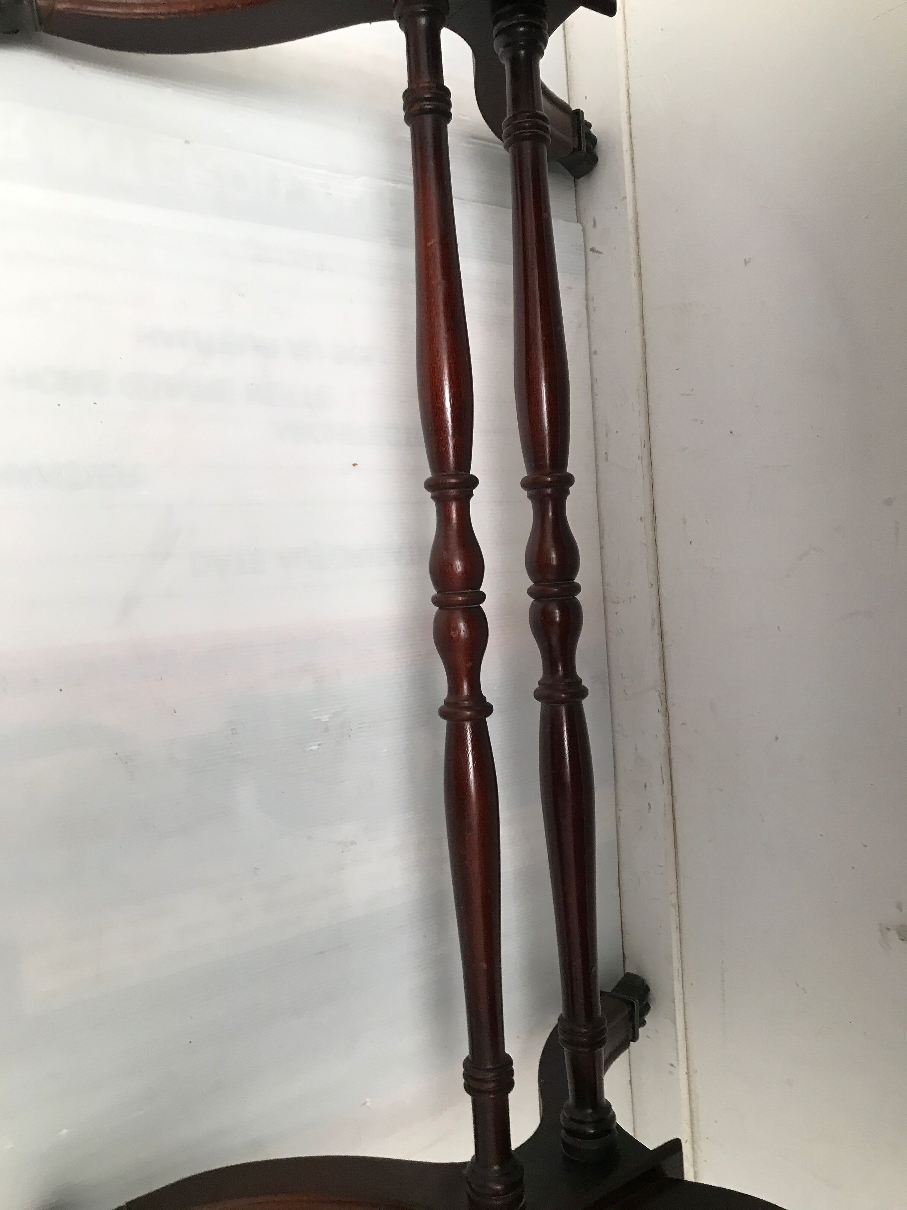 Wooden lyre english style desk