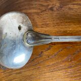 Old christofle goldsmith ladle silver metal #b343