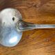 Old christofle goldsmith ladle silver metal #b343
