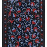 Hand knotted rug, vintage Turkish rug 103x187 cm