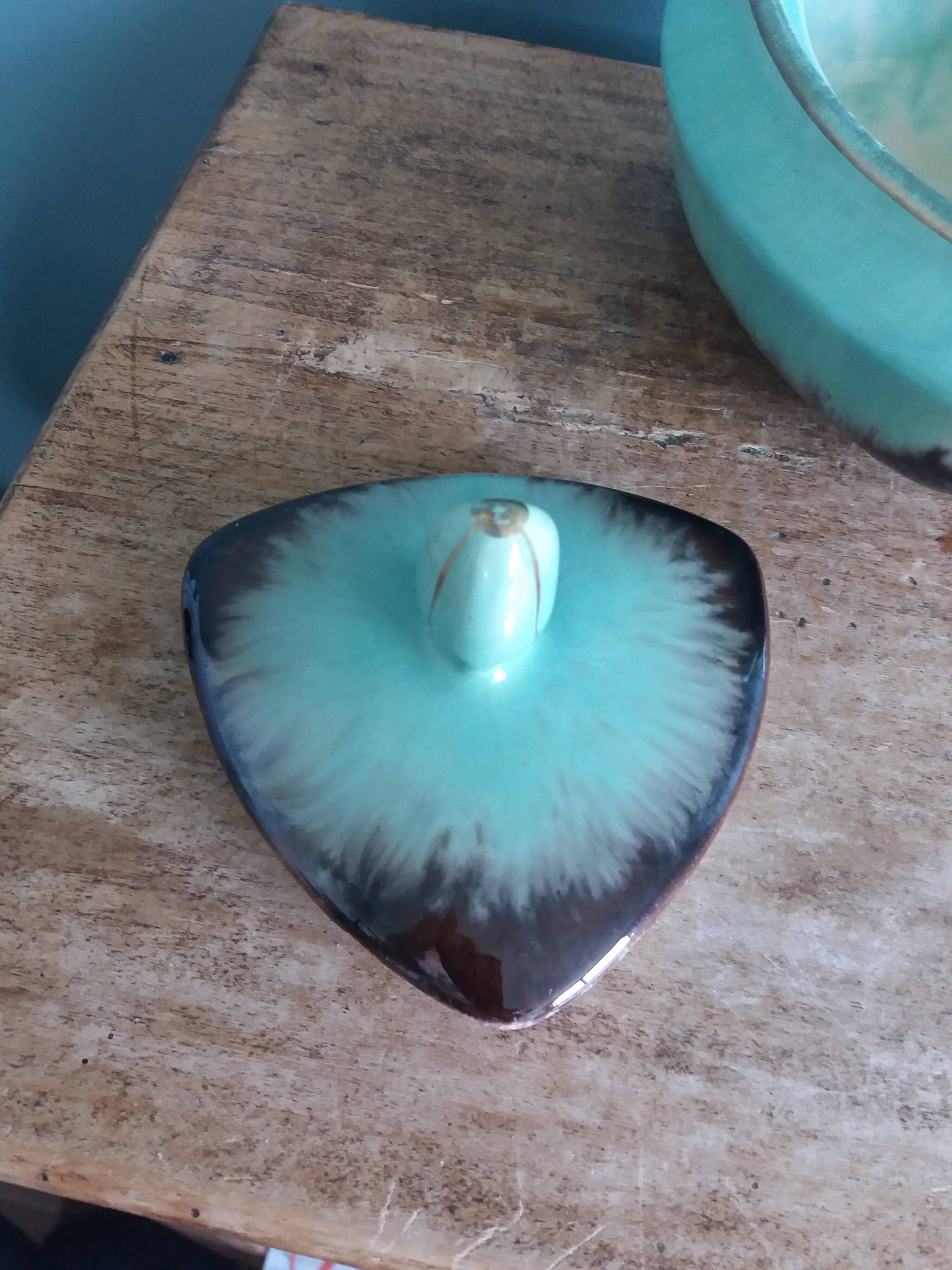 Ceramic sugar bowl/candy dish marked Germany