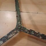 Large bistro pedestal table, 70 cm in diameter, circa 1900.